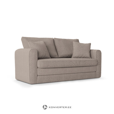 Sofa lido (micadoni home) krēms, strukturēts audums