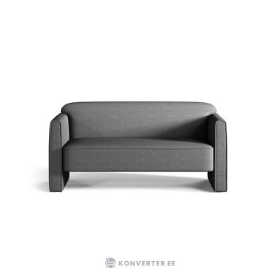 Диван «Эбби» серый, структурированная ткань