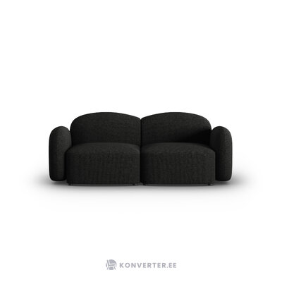 Dīvāns &#39;blair&#39; melns, šenila