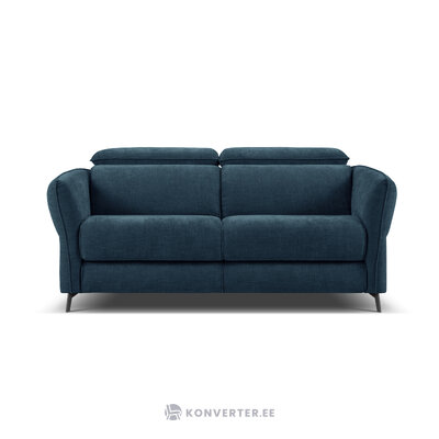 Dīvāns &#39;viti&#39; zili džinsi, strukturēts audums