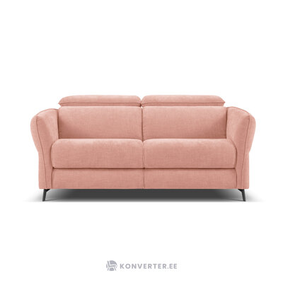 Sofa &#39;viti&#39; pink, structured fabric