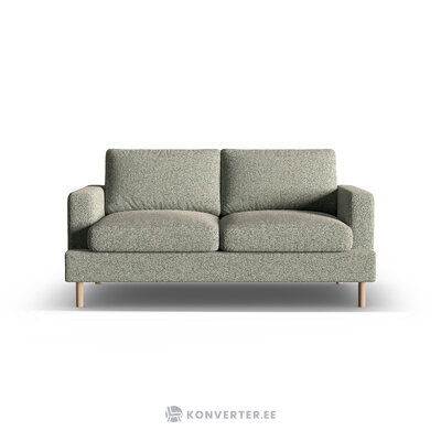 Диван «Алия» мохово-зеленый меланж, структурированная ткань