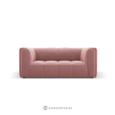 Velvet sofa &quot;Serena&quot; pink, velvet
