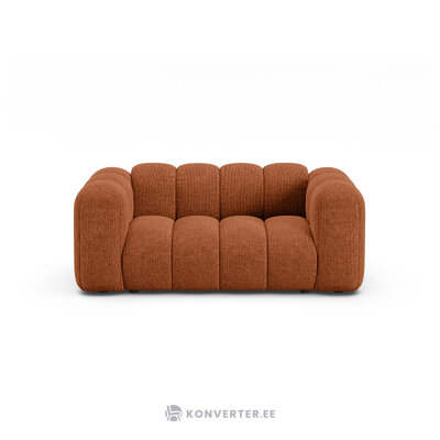 Modular sofa 'lupine' brick, chenille