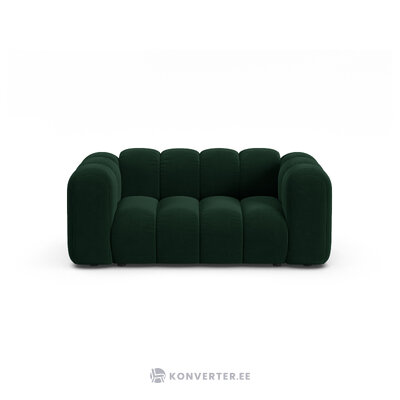 Modular sofa 'lupine' bottle green, velvet