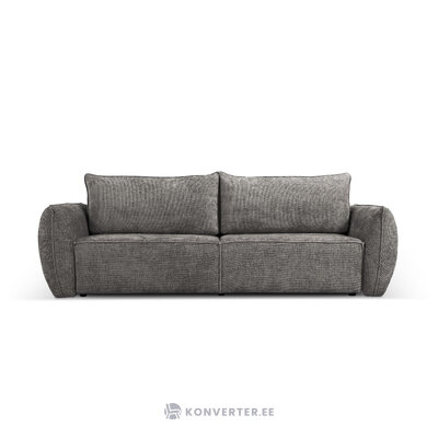 Sofa-lova &#39;kaelle&#39; pilka, šenilinė
