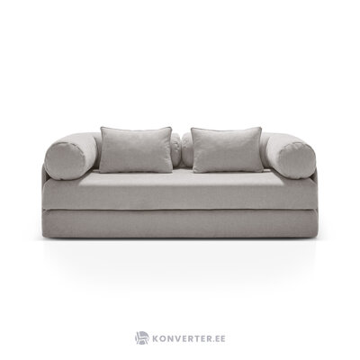 Dīvāngulta 'dreamy' gaiši pelēka, strukturēts audums