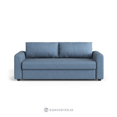 Диван-кровать «Давид» темно-синий, структурированная ткань