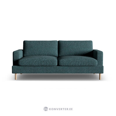 Sofa 'aliya' green blue melange, structured fabric