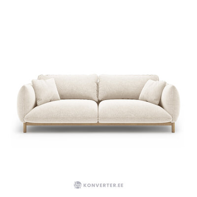 Диван «Ада» цвета слоновой кости, структурированная ткань