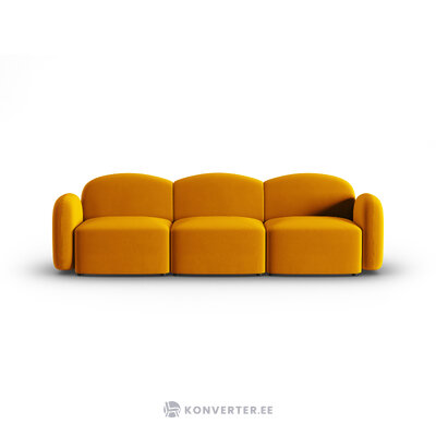 Sohva &quot;blair&quot; keltainen, sametti