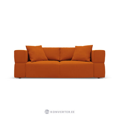 Sofa &quot;tyra&quot; terakotinė, aksominė