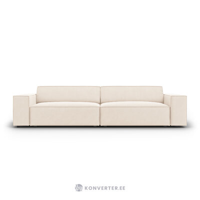 Sofa (jodie) micadoni limited edition light beige, velvet, 70x102x204