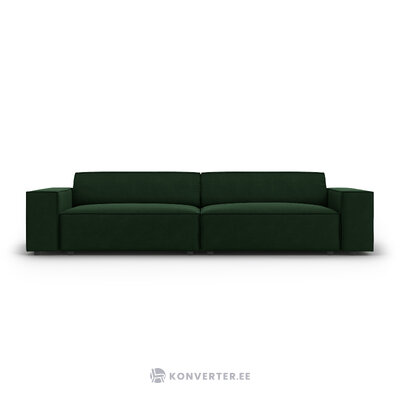 Sofa (jodie) micadoni limited edition bottle green, velvet, 70x102x204