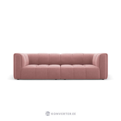 Modular sofa &quot;Serena&quot; pink, velvet