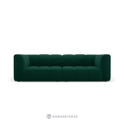 Modular sofa &#39;serena&#39; bottle green, velvet