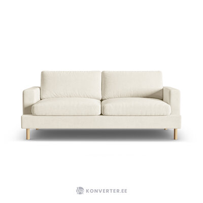 Sofa &#39;aliya&#39; beige, velvet