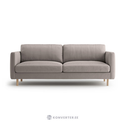 Диван «Эден» бетон, бархат