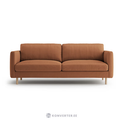 Диван «Эден» медовый, бархат