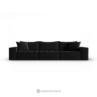 Modulinė sofa &#39;mike&#39; juoda, aksominė