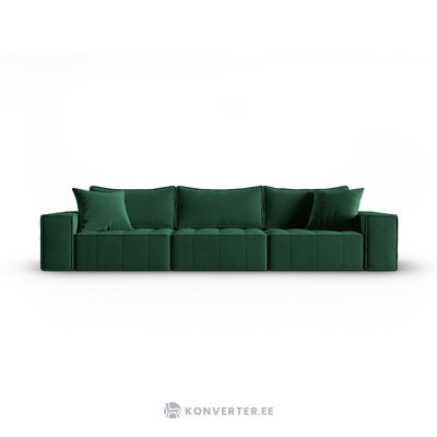 Модульный диван &quot;Майк&quot; зеленый, бархат