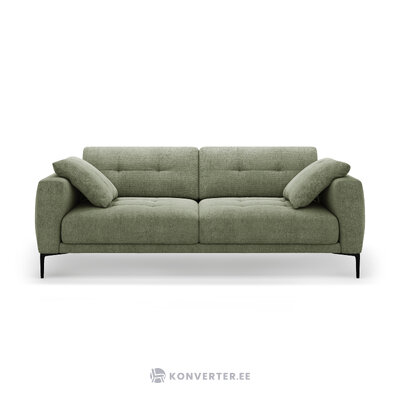 Sofa 'bemy' dark olive green, structured fabric