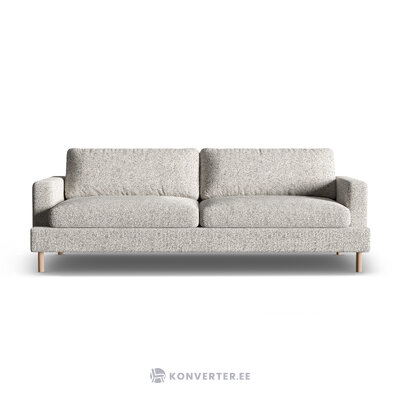 Dīvāns &#39;aliya&#39; bēša melanža, strukturēts audums