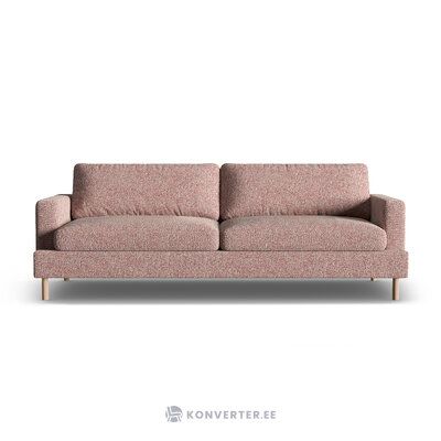 Sofa 'aliya' pink melange, structured fabric