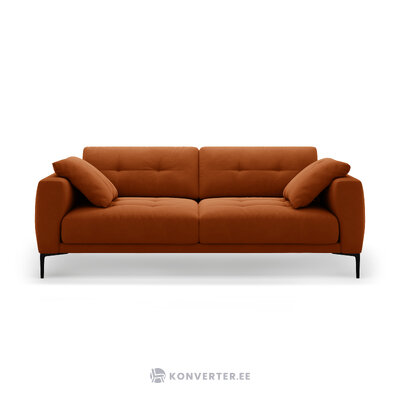 Sofa &#39;bemy&#39; terracotta, velvet