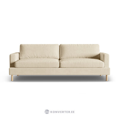 Диван «Алия» темно-бежевый, бархат