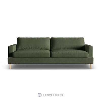 Dīvāns 'aliya' sūnu zaļa melanža, samts