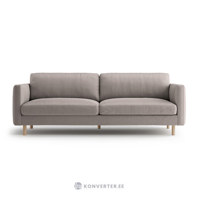 Диван «Эден» бетон, бархат