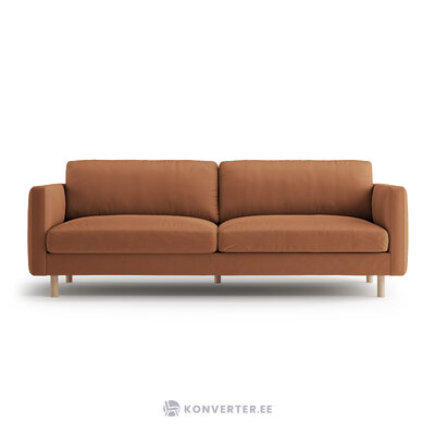 Диван «Эден» медовый, бархат