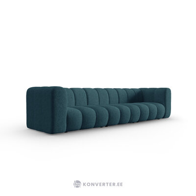 Sofa (lupine) turquoise blue, chenille