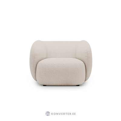 Кресло &#39;Кейт&#39; бежевое, букле