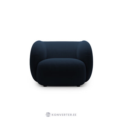 Кресло «Кейт» королевского синего цвета, бархат