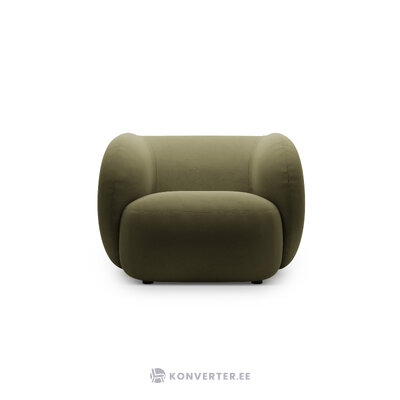 Чехол для кресла зеленый, бархат