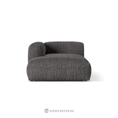 Dīvāna modulis &#39;martina&#39; antracīts, bubulis