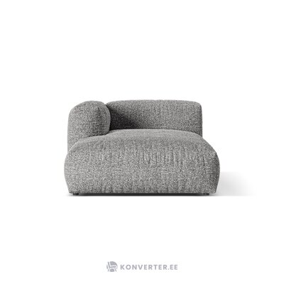 Sofa module 'martina' graphite, boucle