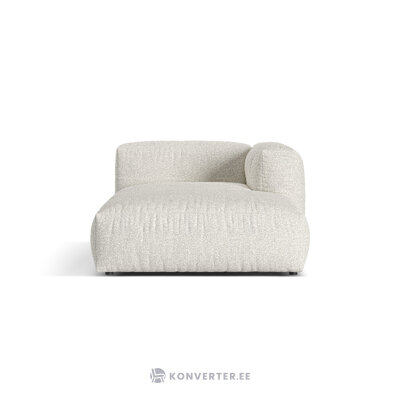 Диванный модуль &quot;Мартина&quot; серо-бежевый меланж, букле