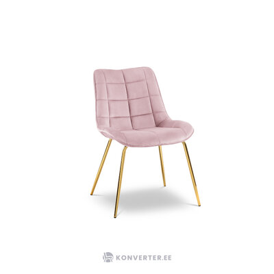 Gundi kėdė, (micadoni home) levandų, aksomo, aukso metalo