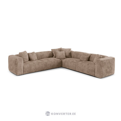 Stūra dīvāns &#39;martina&#39; ozolzīle, samts