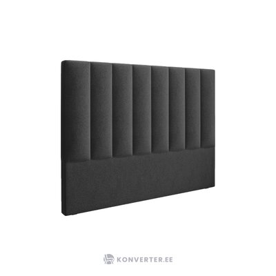 Headboard marl, (micadoni home) dark gray, velvet, 140