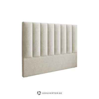 Headboard marl, (micadoni home) beige, velvet, 160