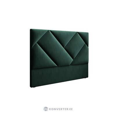 Headboard arkose, (micadoni home) bottle green, velvet, 180