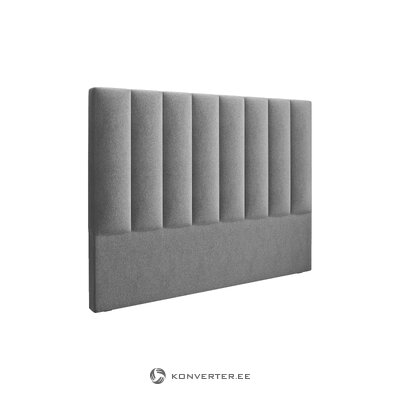 Headboard marl, (micadoni home) light gray, velvet, 180