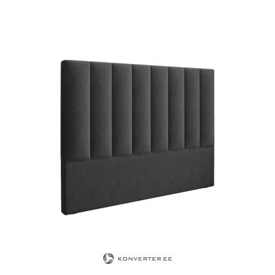 Headboard marl, (micadoni home) dark gray, velvet, 180