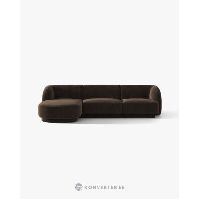 Brown Corner Sofa Miley (Micadon)