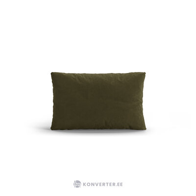 Spilvens &#39;magone&#39; gaiši zaļš, samts