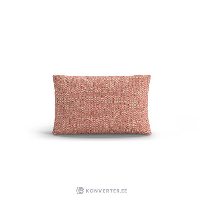 Подушка «маковая» розовая, шенилл